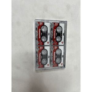 Micro Cassette MC-60 Tapes 4 Pack New Panasonic